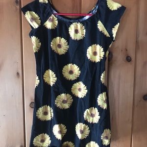 Sunflower mini dress
